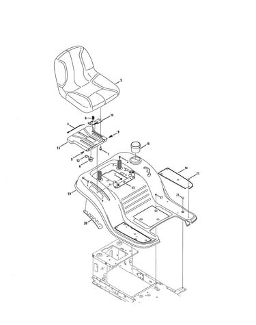 Seat/fender