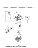 Cylinder/crankshaft/sump