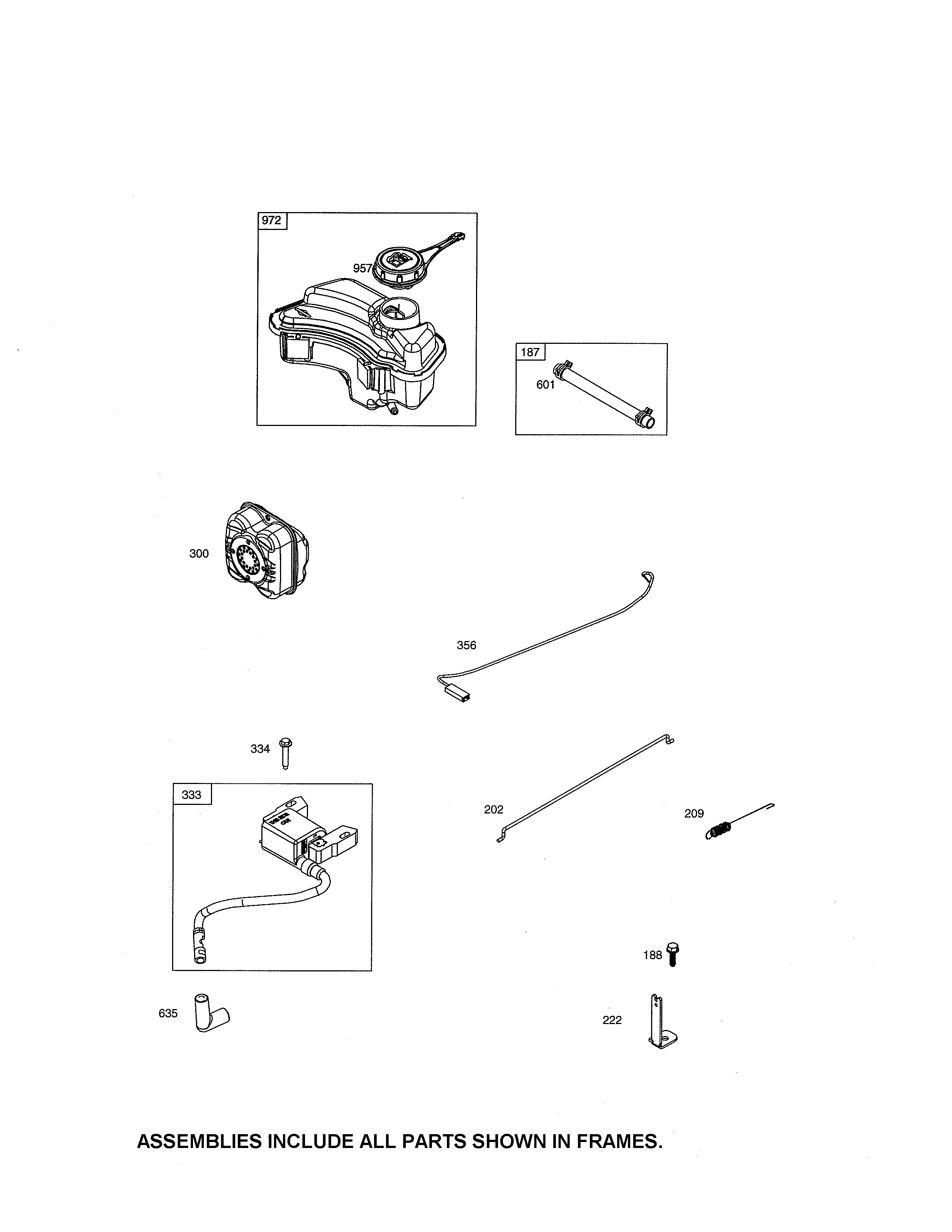 Fuel tank/muffler