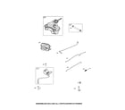 Briggs & Stratton 09P702-0007-F1 fuel tank/muffler diagram