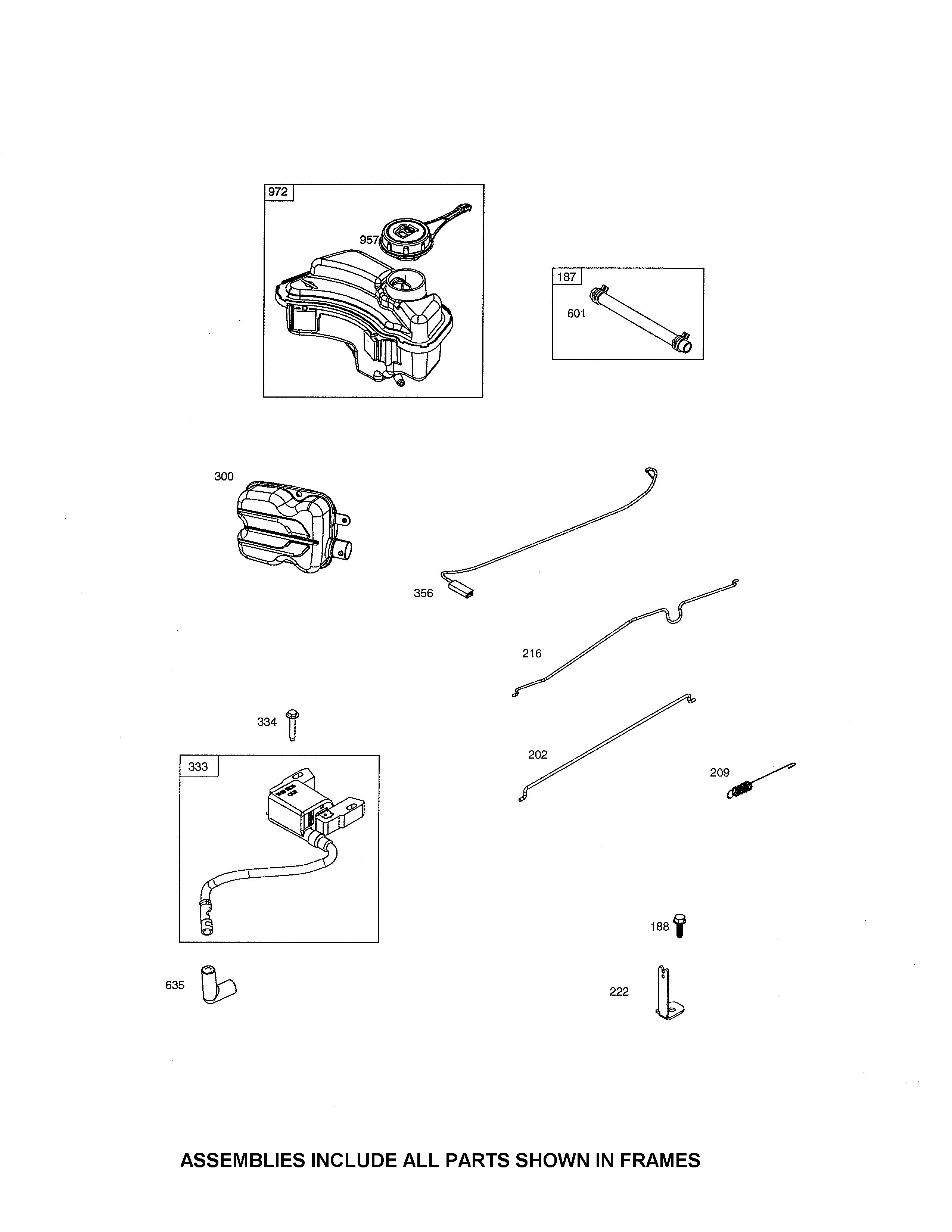Fuel tank/muffler