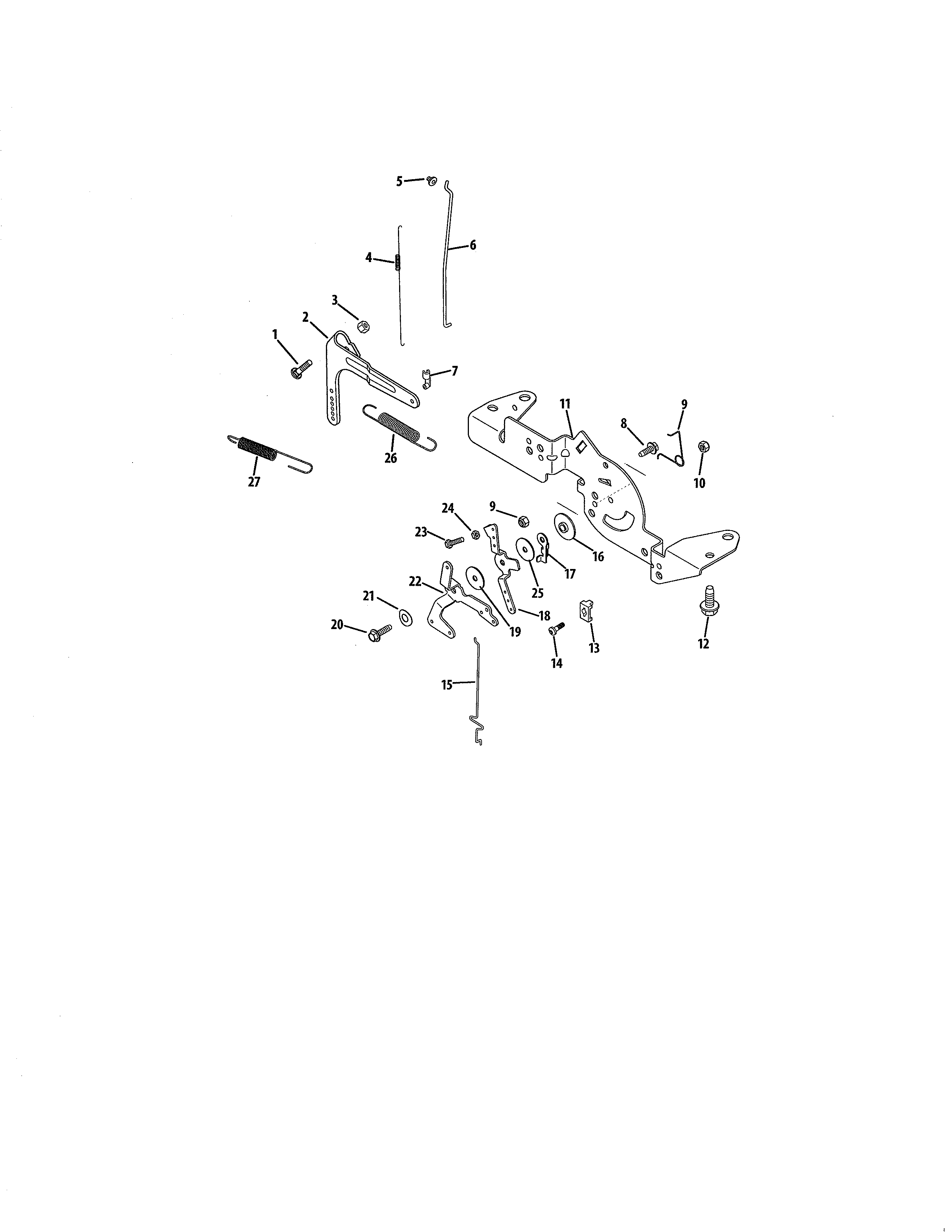 Control bracket
