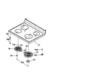 Kenmore 91195508990 maintop diagram