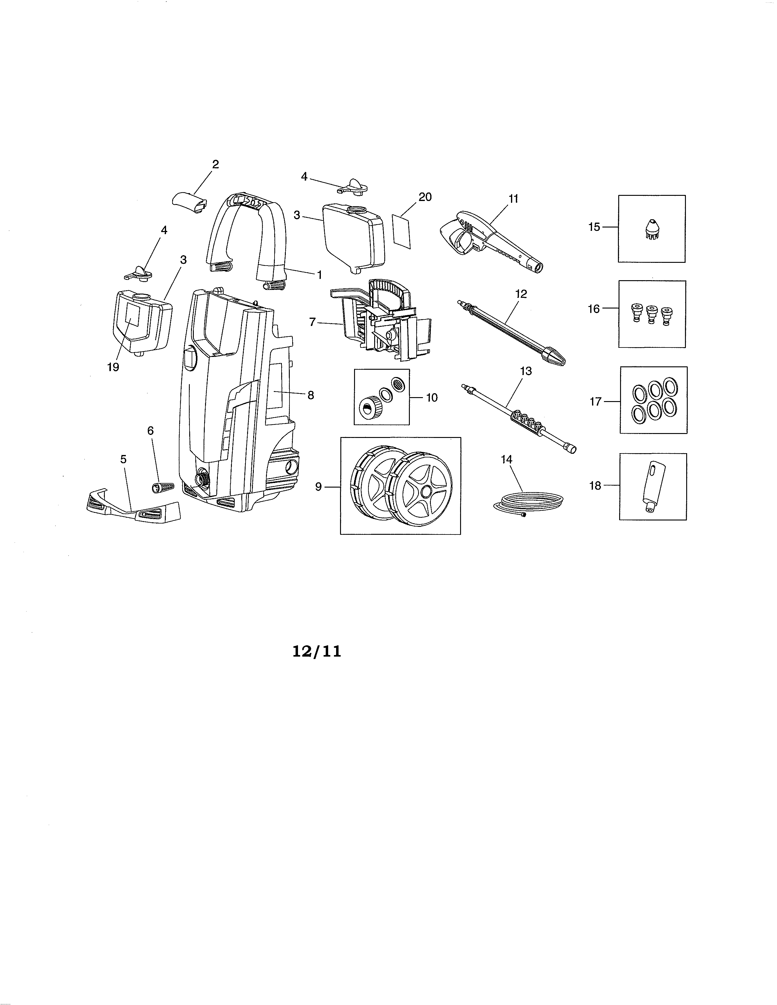 Electric pressure washer