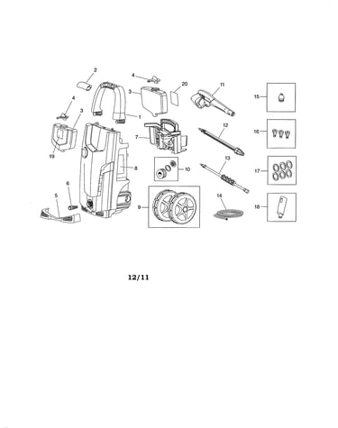 Electric pressure washer