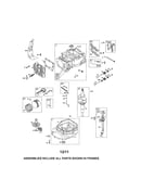 Cylinder/crankshaft/sump