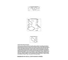 Briggs & Stratton 126M02-0198-F1 gasket sets diagram