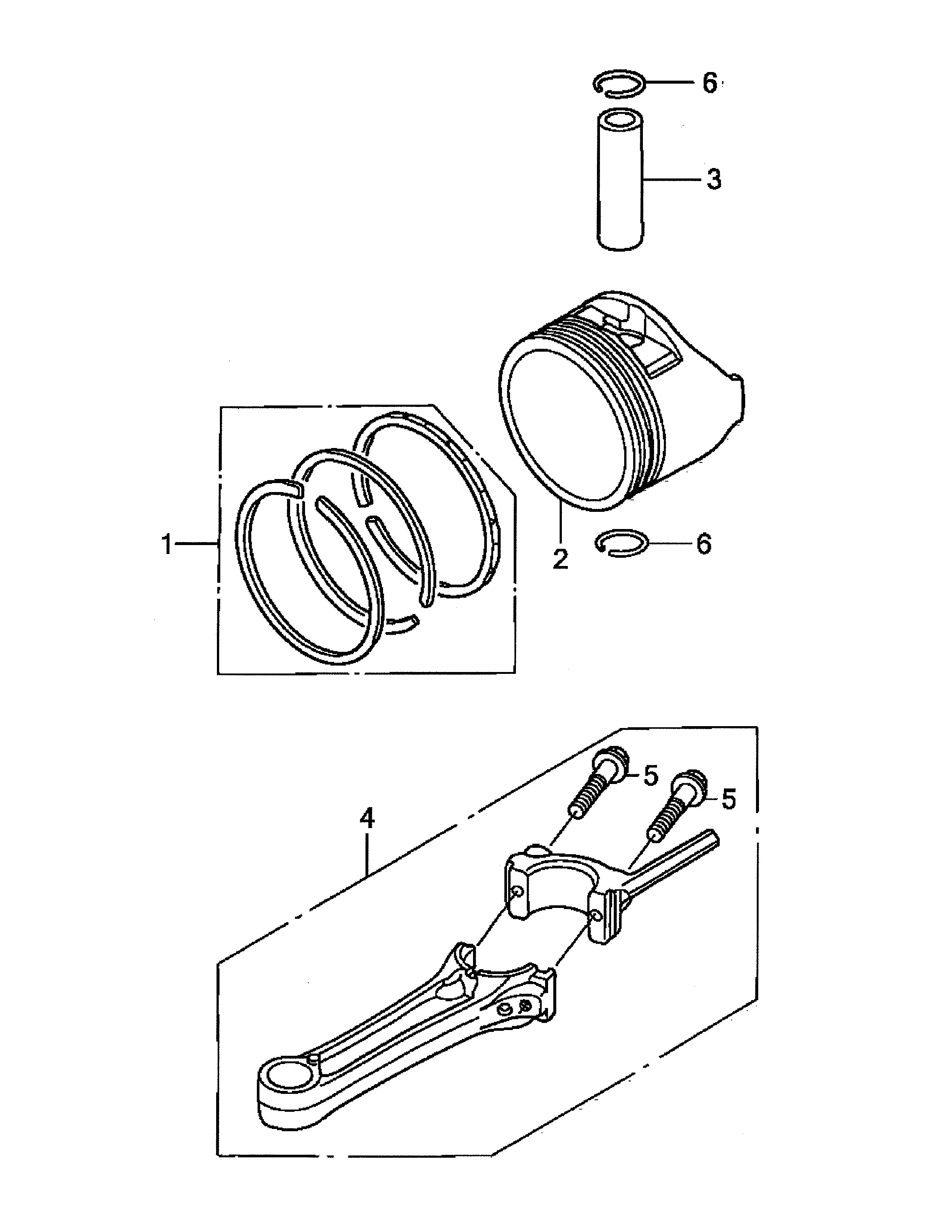 PISTON/CONNECTING ROD