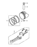 Piston/connecting rod