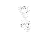 MTD 41ADZ12G799 shaft/shield/handle diagram