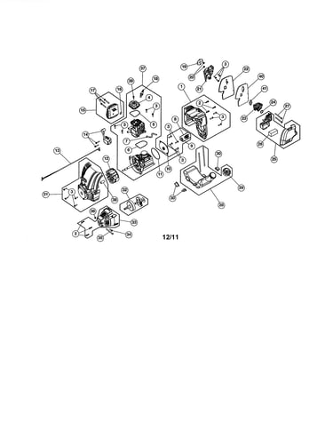 Short block/fuel tank