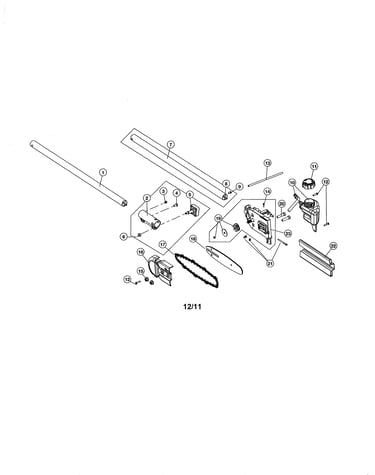 Pole saw attachment