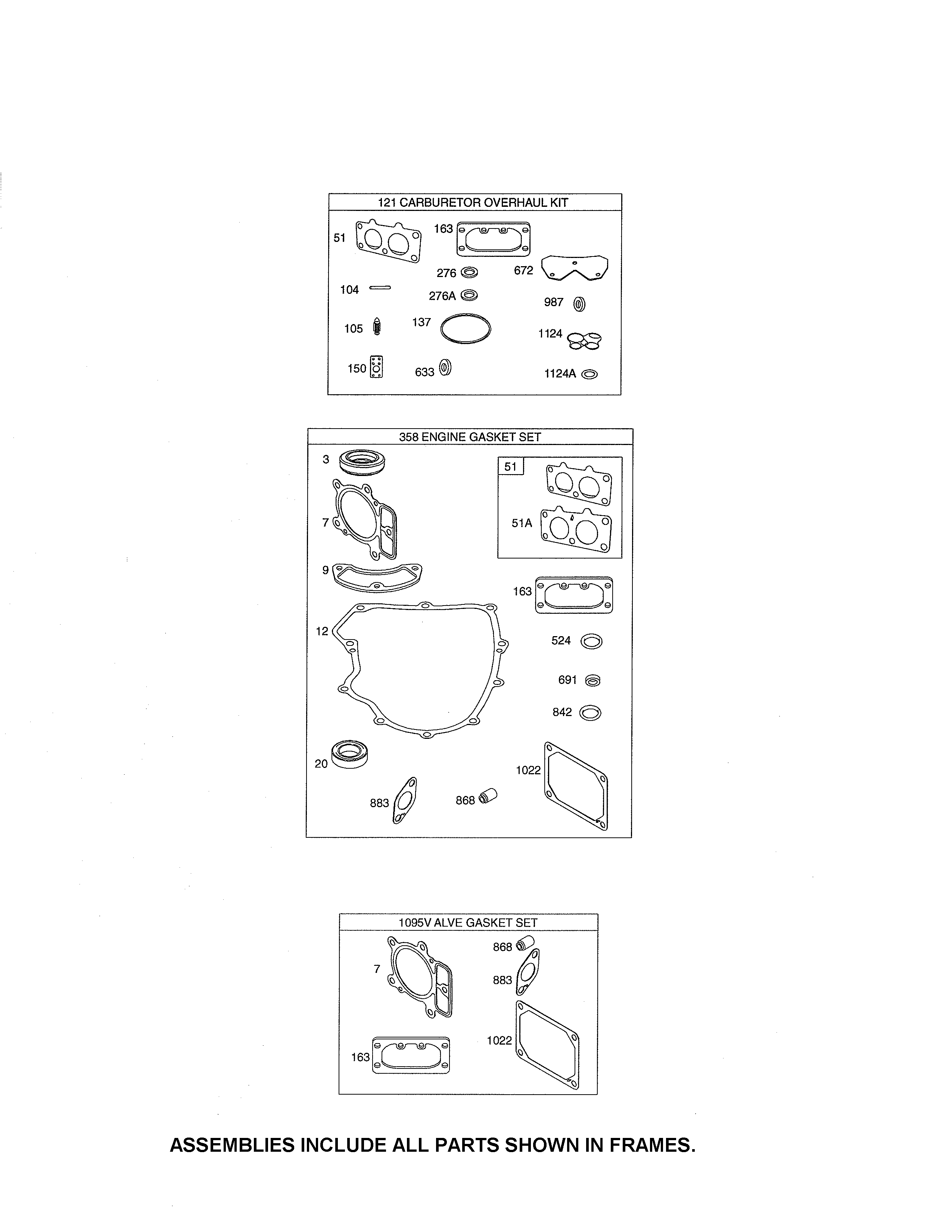 Gasket set