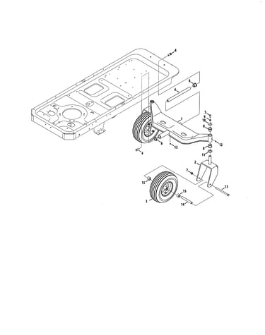 Front pivot axle