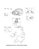 Blower housing/air cleaner
