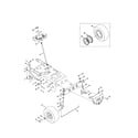 Craftsman 247288811 steering/wheel diagram