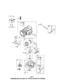 Cylinder/crankshaft/sump