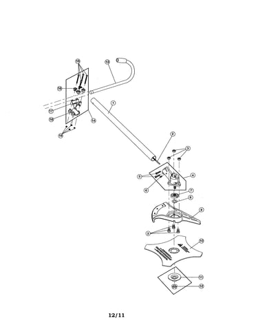 Brush cutter attachment