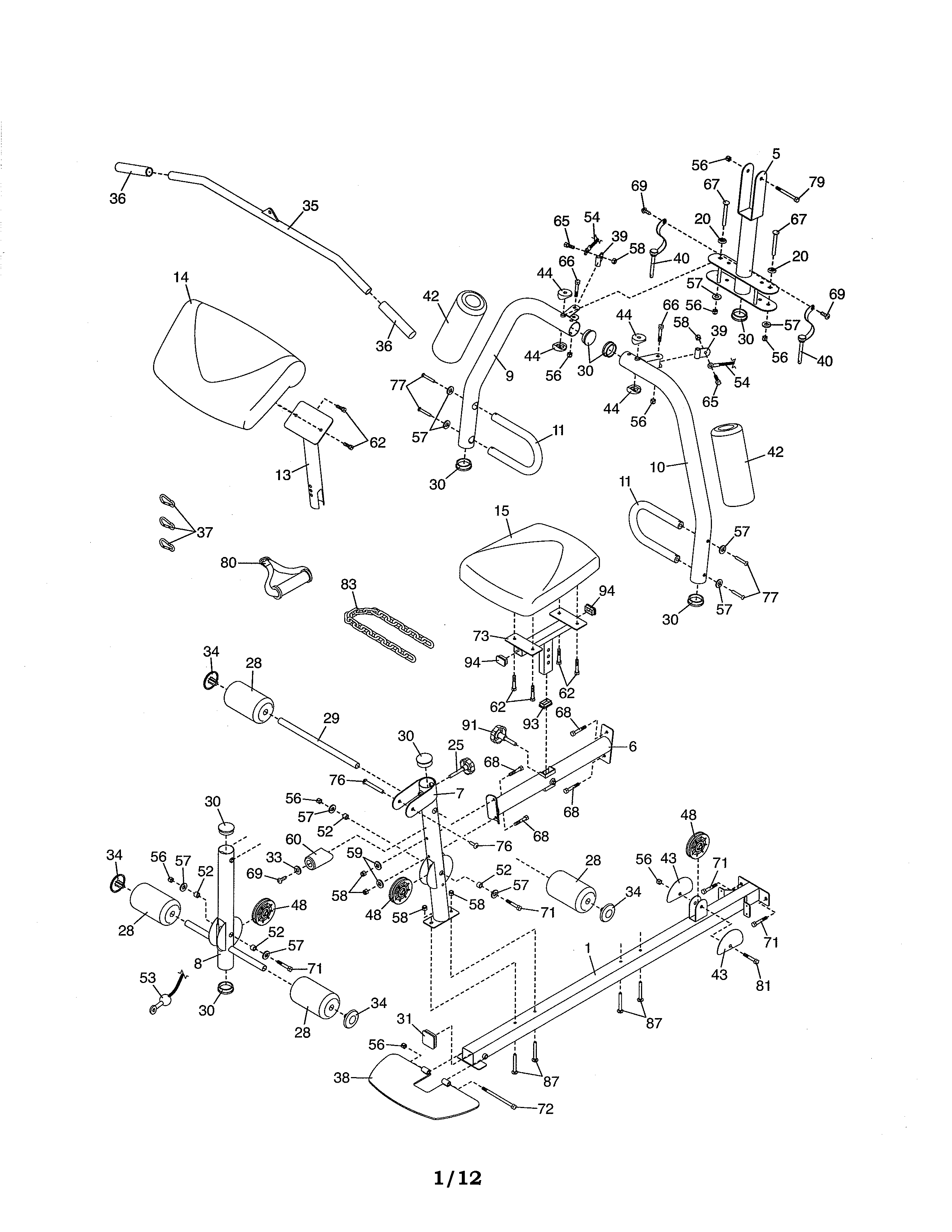 SEAT/ARMS/BASE