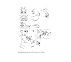 Craftsman 917254362 head-cylinder/blower housing diagram