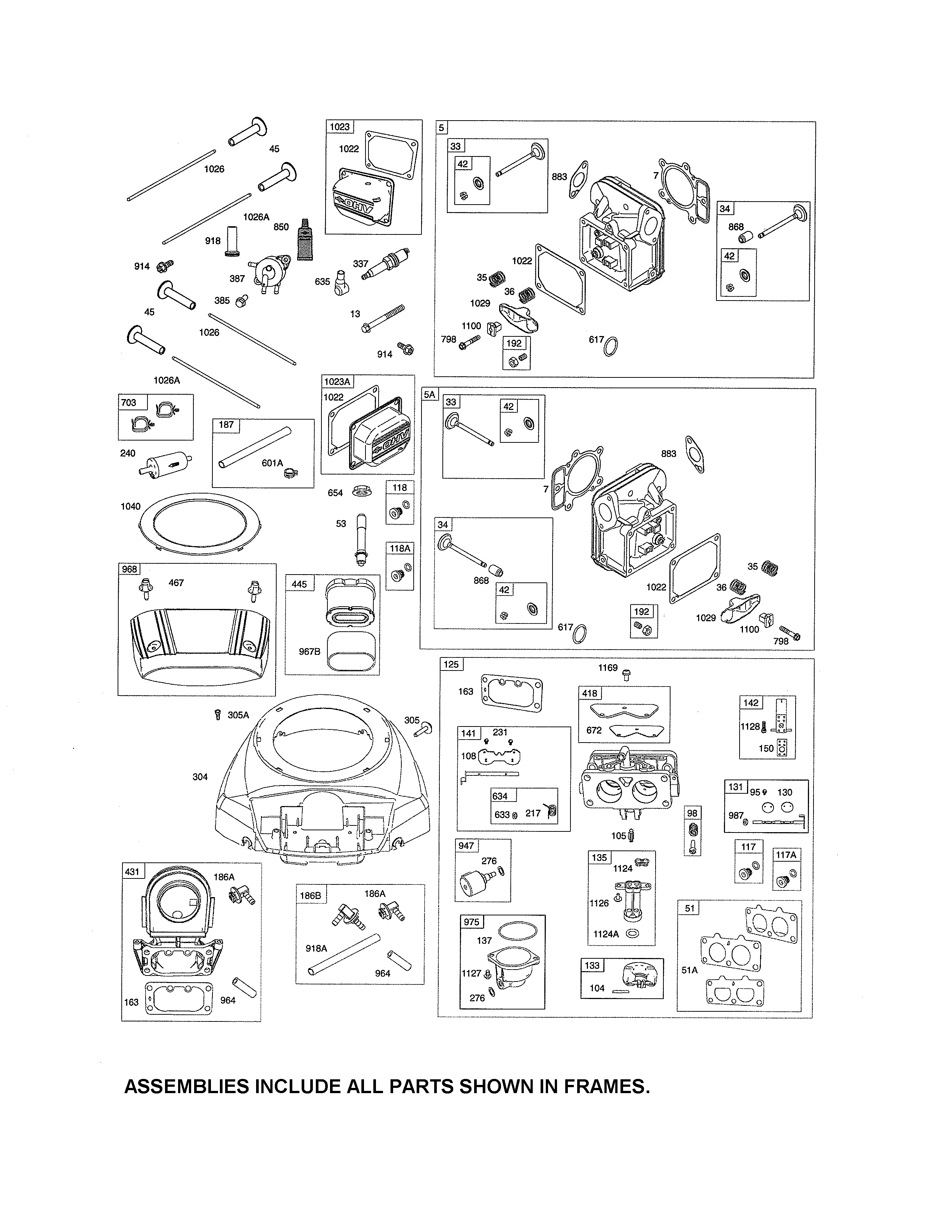 CARBURETOR/HEAD CYLINDER