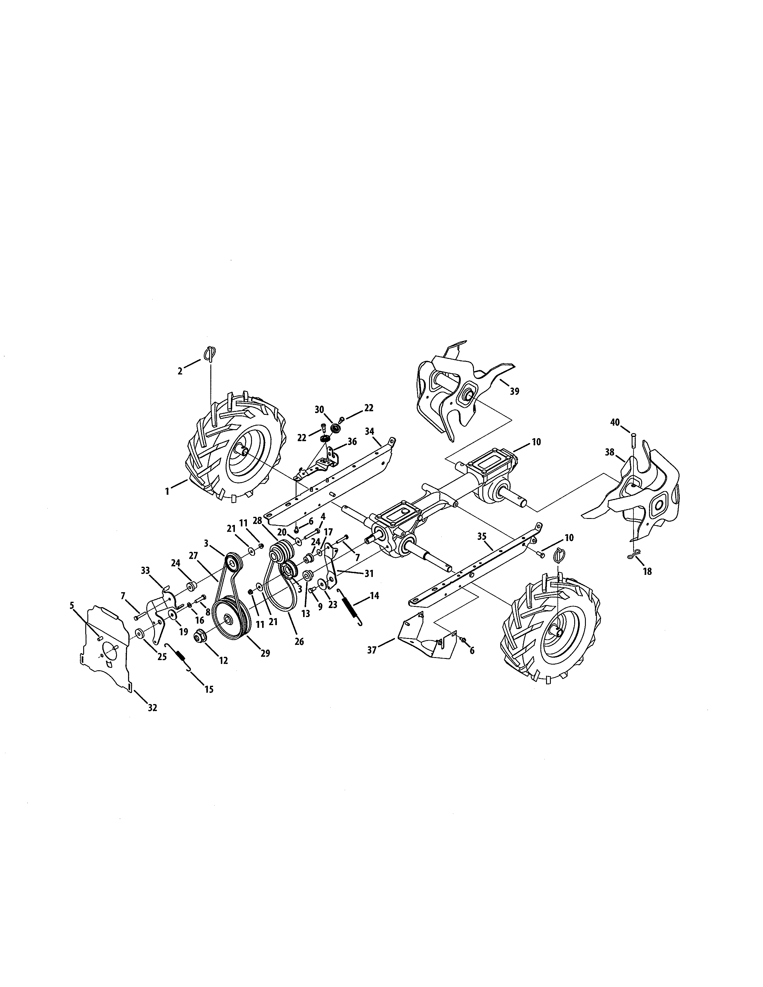 Drive/wheels
