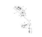 Craftsman 316990110 handle/shield/drive shaft diagram