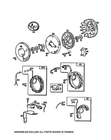 Alternator/flywheel