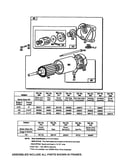 Electric starter/chart