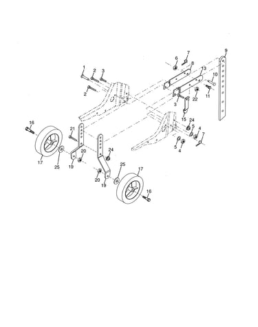 Wheel & depth stake