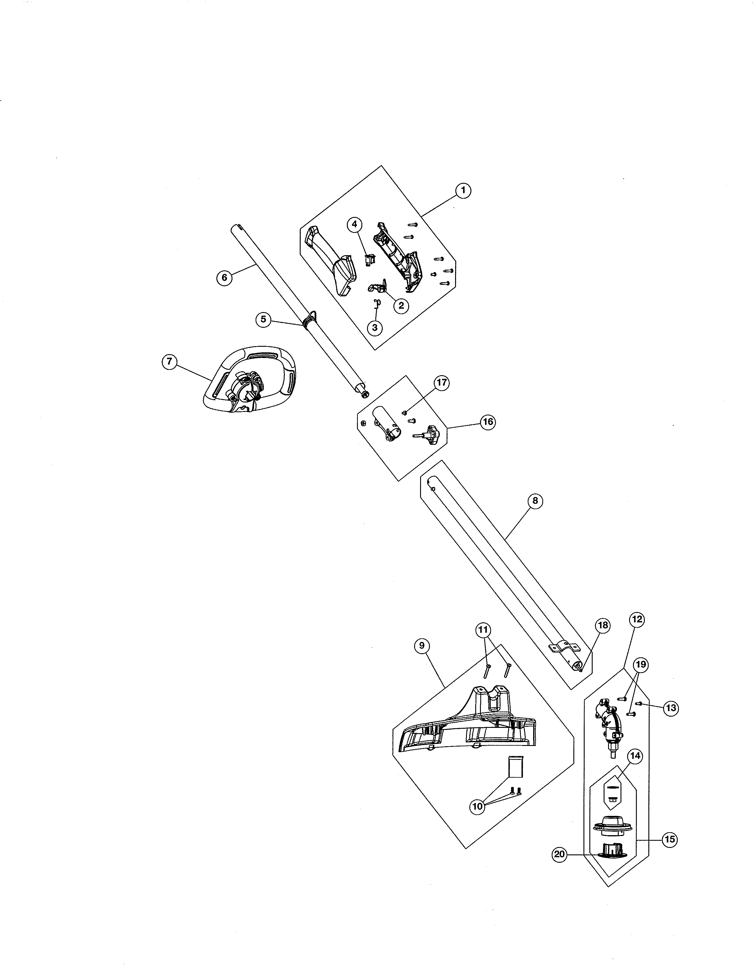 Throttle/gearbox