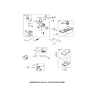Briggs & Stratton 10L802-5547-F2 carburetor/fuel tank diagram