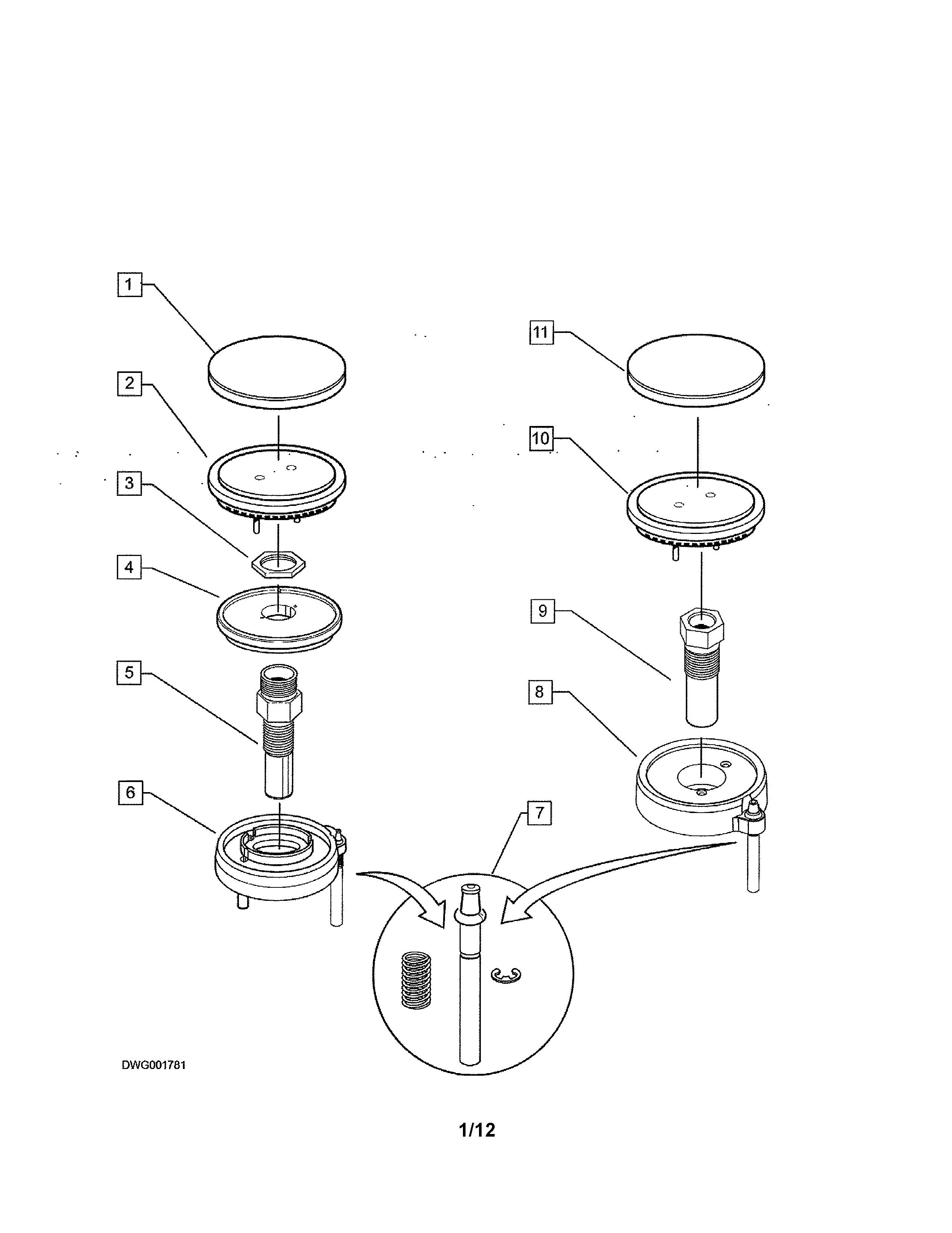 SEALED BURNER