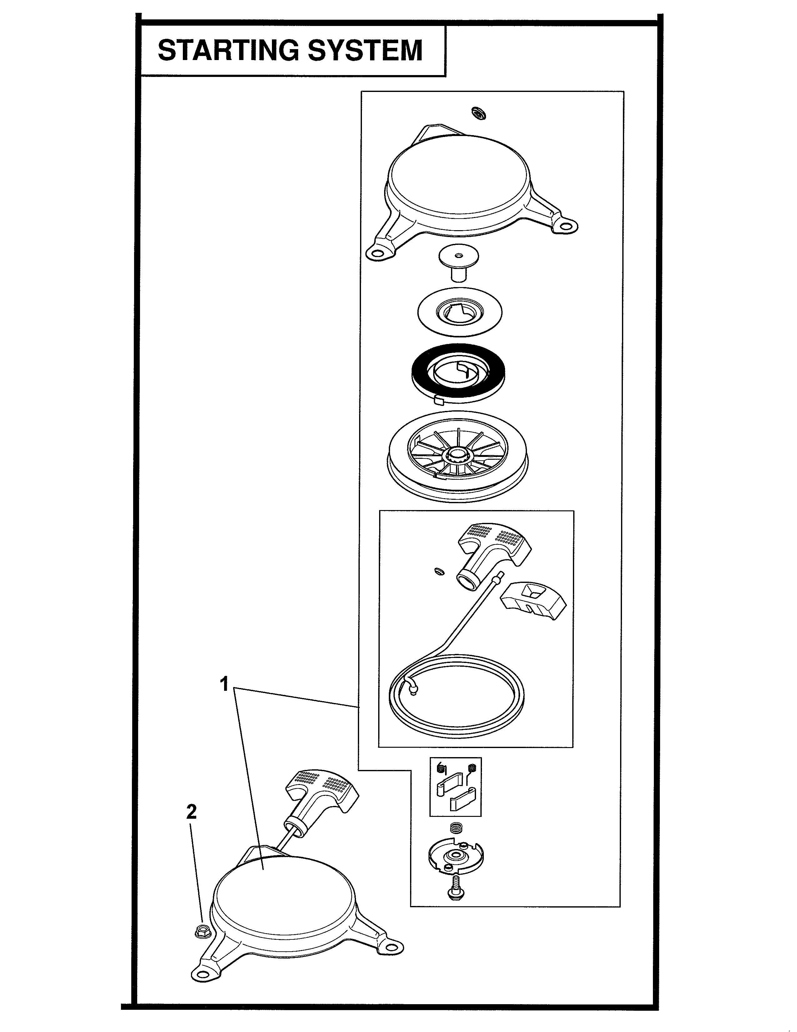 Starting system