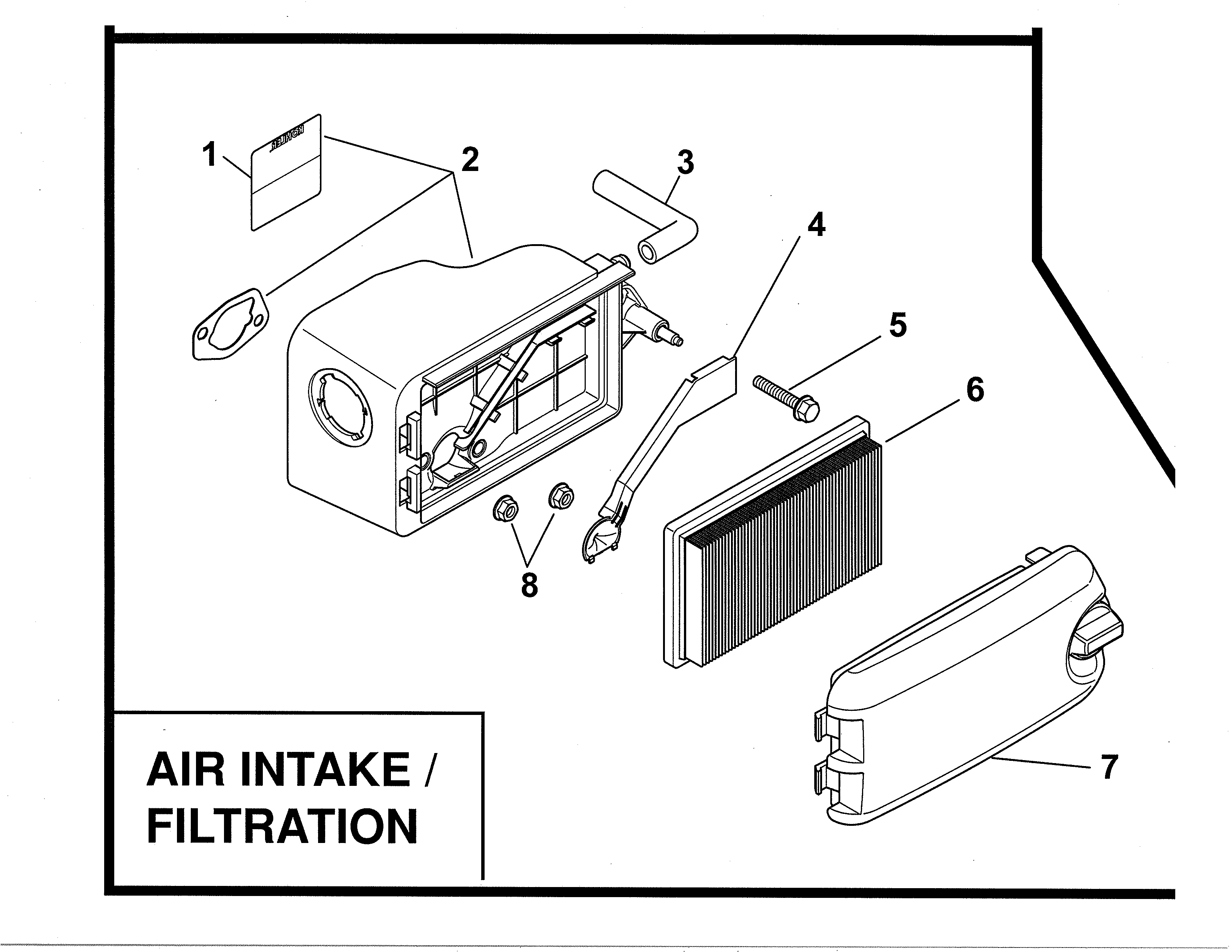 Air intake/filtration