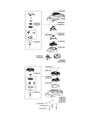 Starting system/blower housing/baffles