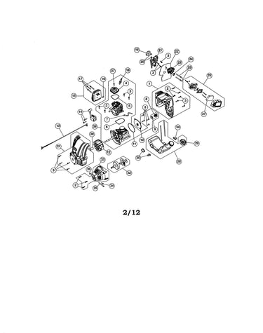 Short block/fuel tank