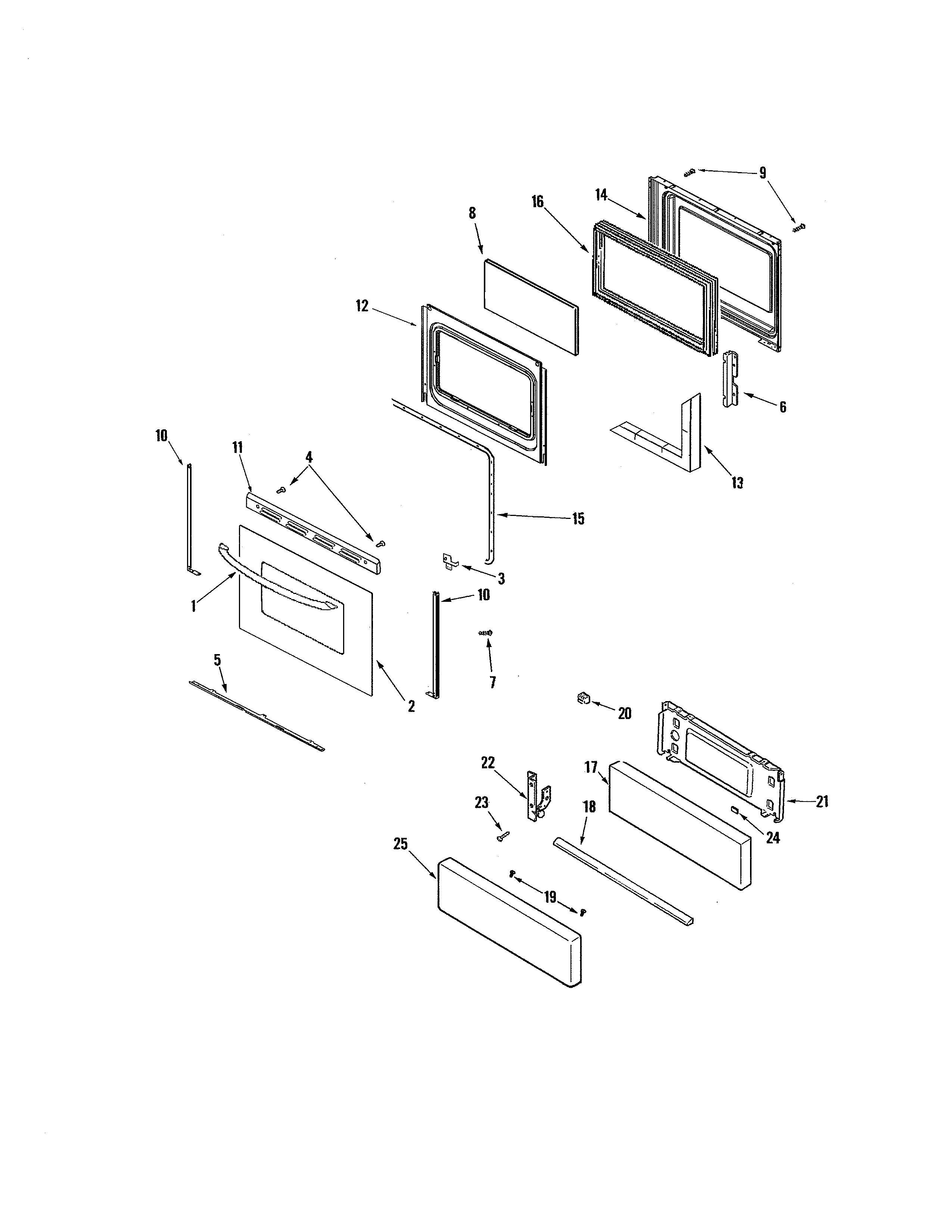 Door/drawer (series 10)