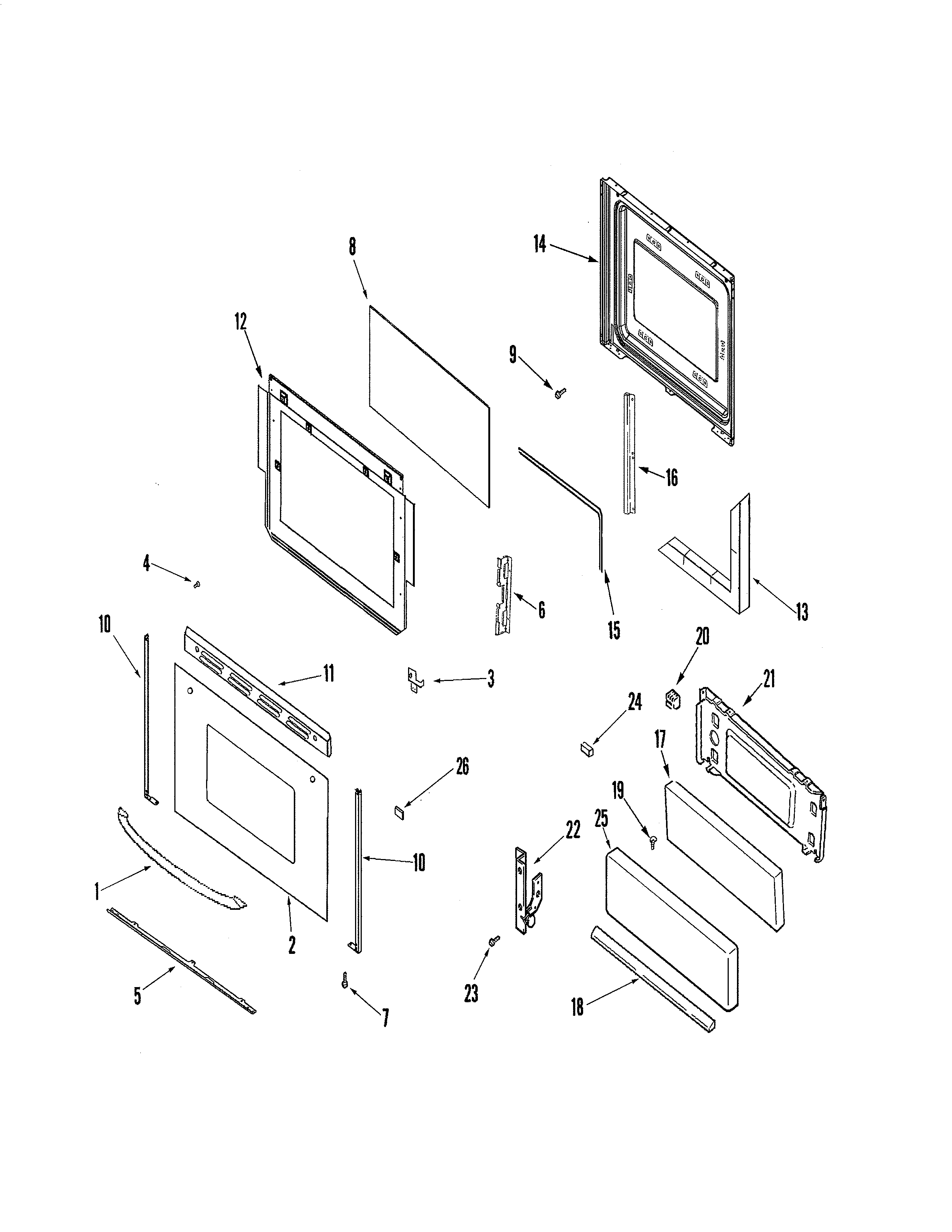 Door/drawer (series 13)