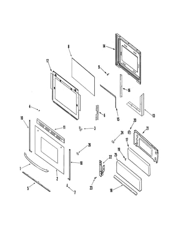 Door/drawer (series 13)