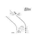 Drive shaft/shield/handle