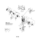 Shield/cylinder/crankshaft
