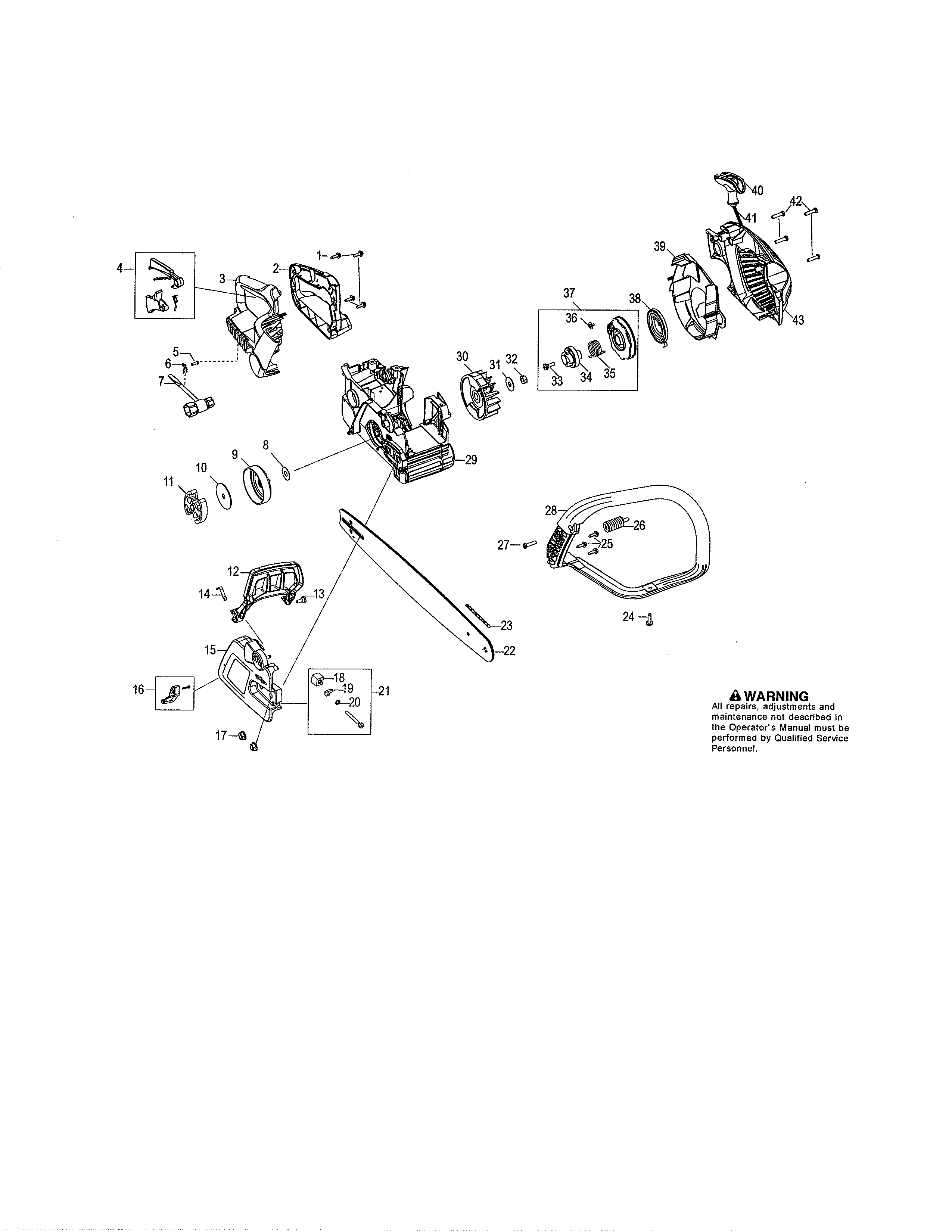Chassis/bar/handle