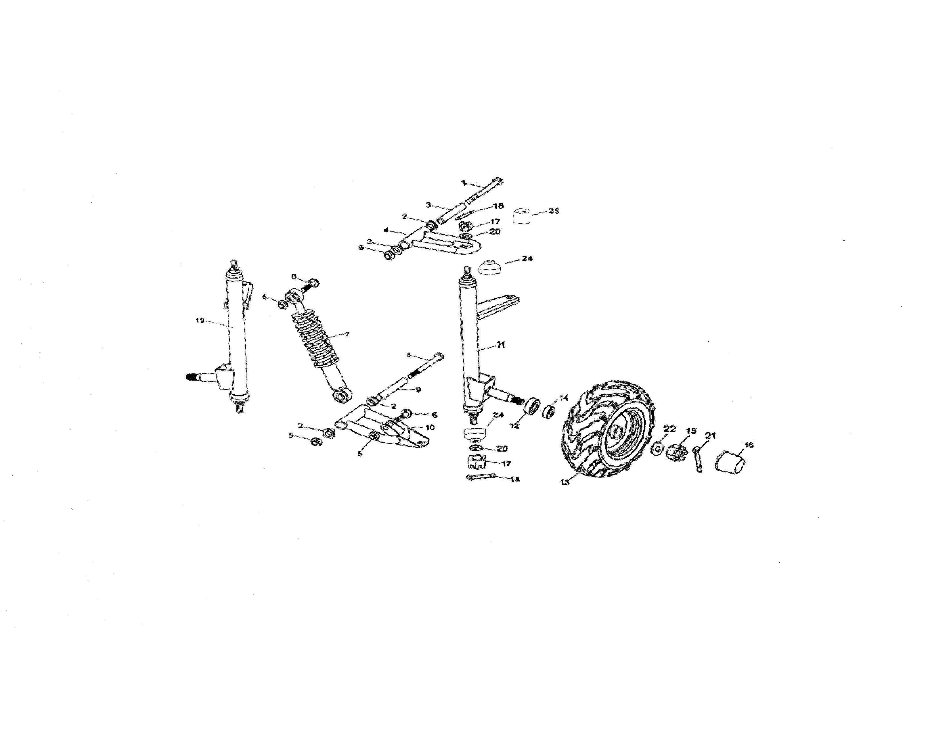 Front suspension
