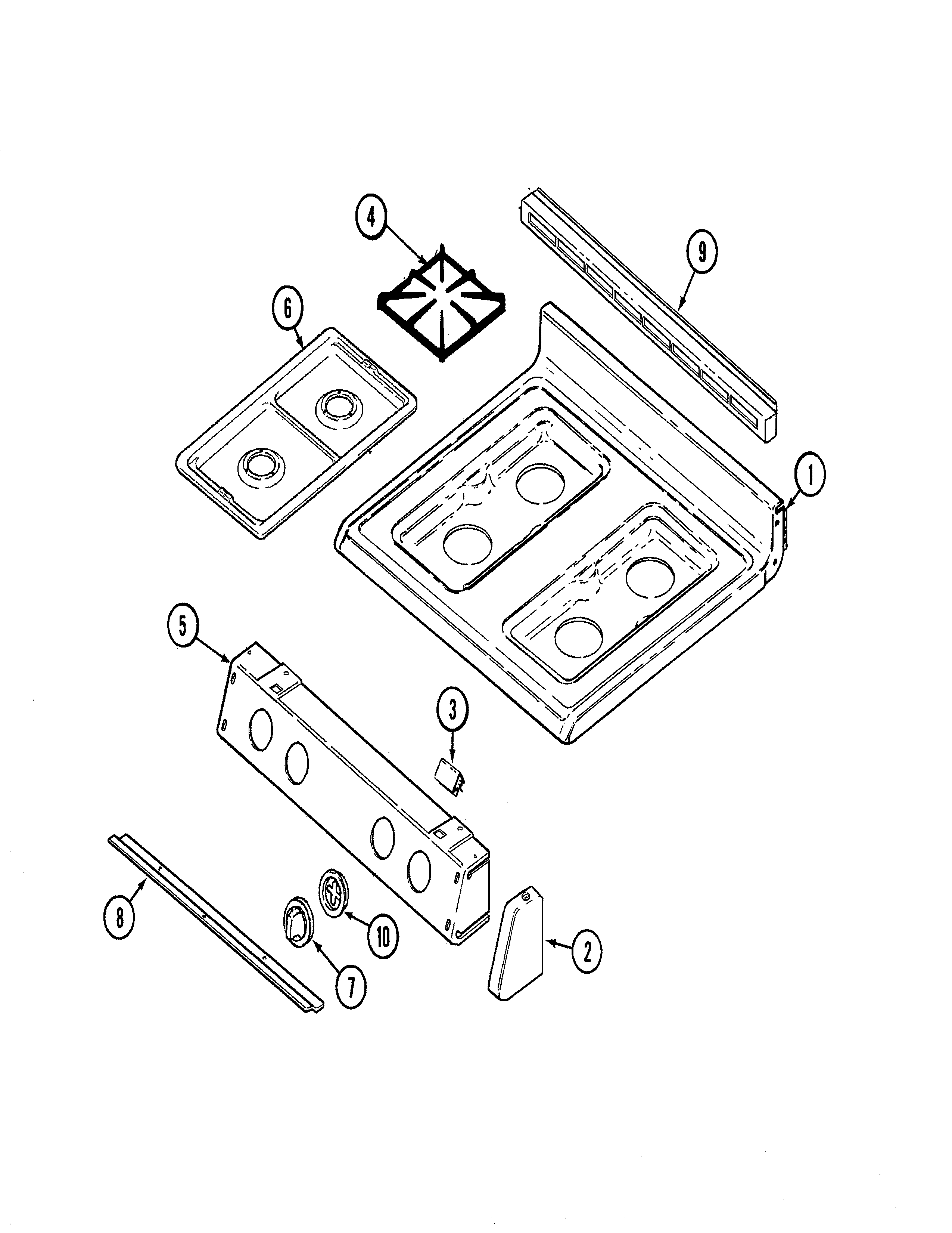 Top assembly