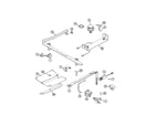 Magic Chef CGR3740BDT gas controls diagram