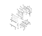 Magic Chef CGR3740BDT door/drawer diagram