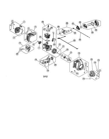 Short block/fuel tank