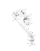 Handle/gear box