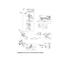 Briggs & Stratton 126M02-0132-F1 carburetor/muffler diagram